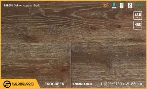 Sàn gỗ Engineered E6805 Oak